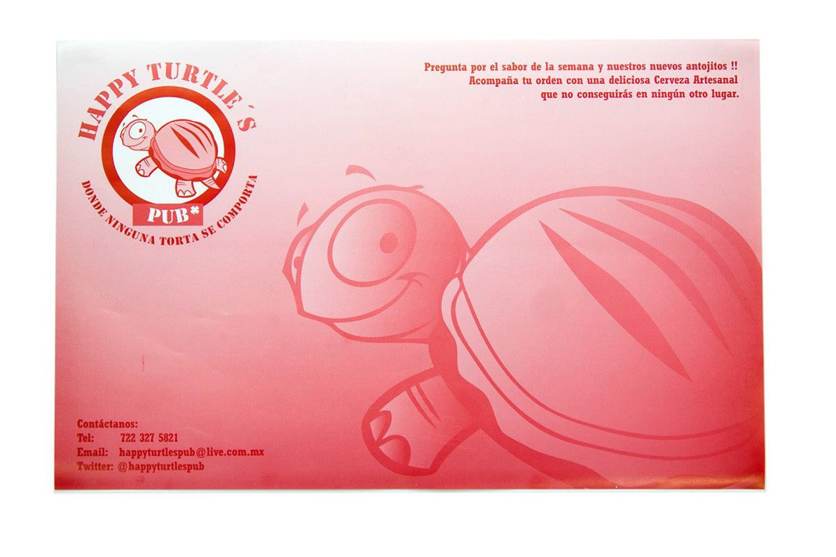 Manteleta de Papel Personalizada, papel bond