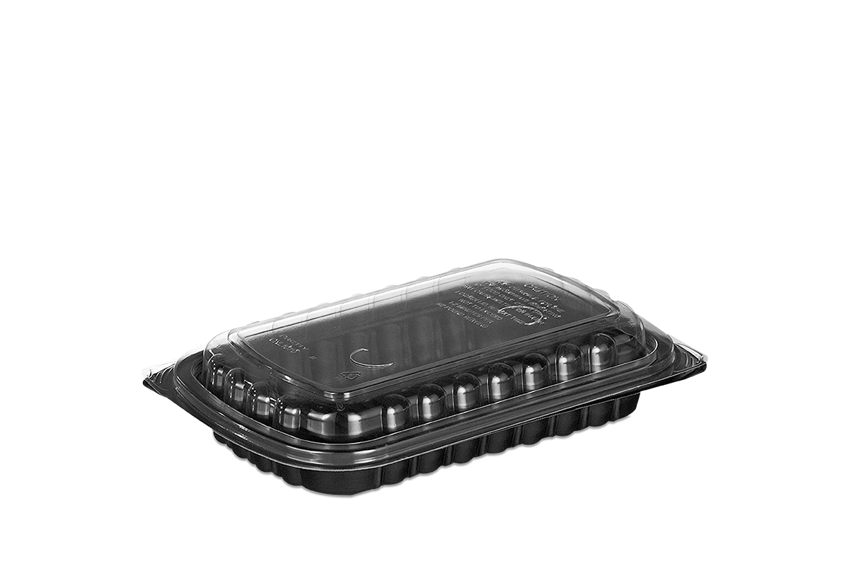 Contenedor para costillas, ensaladas, platillos y postres