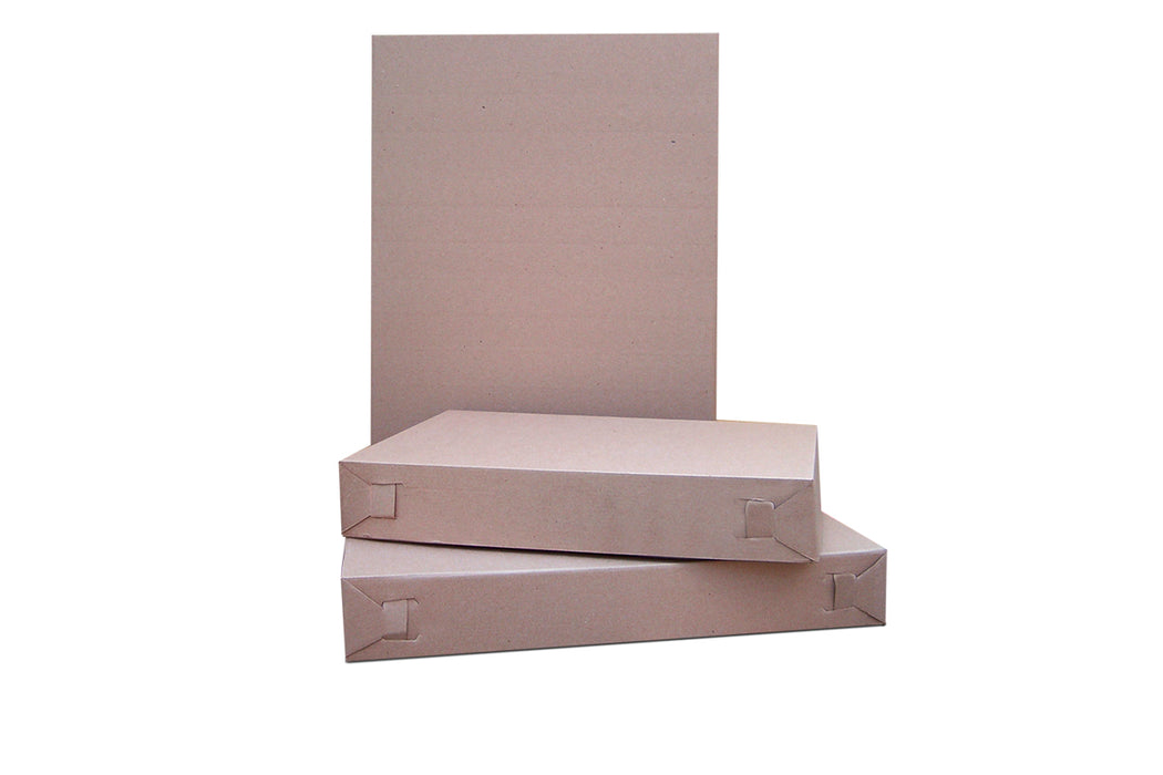 Caja de cartón rectangular para pizza