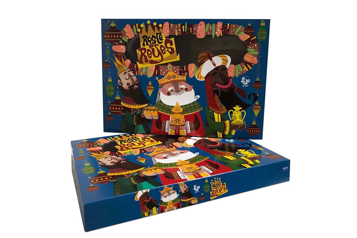 Cajas para rosca de reyes