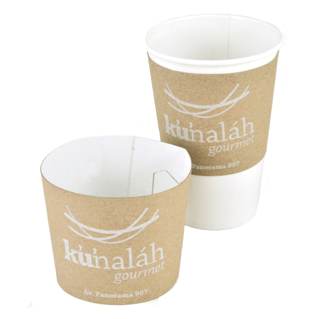 Manga para vaso de cafe personalizada